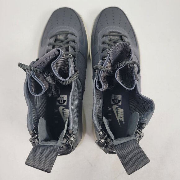 Nike SF Air Force 1 Mid Men's Dark Grey Sneakers 917753-004 US Size 9.5 - Picture 5 of 8